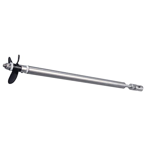 pistro RC-Bootswellen Antriebswelle mit Propellerwellenhülse, Edelstahl 304 Antriebssatz für Modellboote und ferngesteuerte Boote Ersatzteile- 20 x 15 cm 2,0 mm von pistro