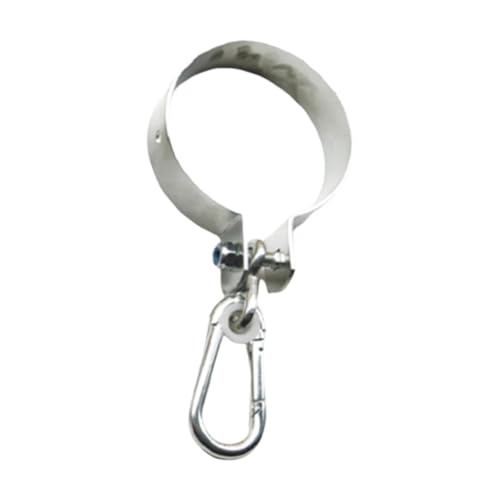 pistro Robuster Schaukelhaken, Metallverschluss für Hängematte, Veranda, Schaukel, Spielplatz, Camping, Hinterhof, 200 kg Kapazität, Durchmesser 120 mm von pistro