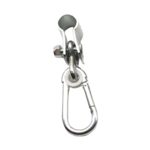 pistro Robuster Schaukelhaken, Metallverschluss für Hängematte, Veranda, Schaukel, Spielplatz, Camping, Hinterhof, 200 kg Kapazität, Durchmesser 21 mm von pistro