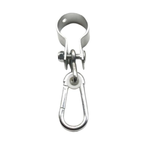 pistro Robuster Schaukelhaken, Metallverschluss für Hängematte, Veranda, Schaukel, Spielplatz, Camping, Hinterhof, 200 kg Kapazität, Durchmesser 50 mm von pistro