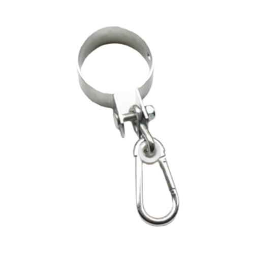pistro Robuster Schaukelhaken, Metallverschluss für Hängematte, Veranda, Schaukel, Spielplatz, Camping, Hinterhof, 200 kg Kapazität, Durchmesser 80 mm von pistro