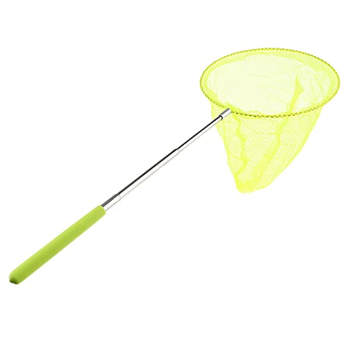 pistro Teleskop-Schmetterlingsnetz, ausziehbar von 35,6 bis 833 cm, für Kinder, Outdoor-Aktivitäten, Gartenaktivitäten, Naturerkundung, Fangen, Gelb pistro Teleskop-Schmetterlingsnetz, ausziehbar von 35,6 bis 833 cm, für Kinder, Outdoor-Aktivitäten, Gartenaktivitäten, Naturerkundung, Fangen, Gelb von pistro