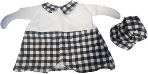 pistro Veranda-Gans-Outfits mit Hut und Schleife, schwarz-weiß kariert, Rasengans-Kleidung für Zement-Statuen, Outdoor-Hof-Dekoration, Weihnachts-Partygeschenke pistro Veranda-Gans-Outfits mit Hut und Schleife, schwarz-weiß kariert, Rasengans-Kleidung für Zement-Statuen, Outdoor-Hof-Dekoration, Weihnachts-Partygeschenke von pistro
