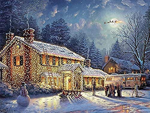 pktmbttoveuhgf Puzzle 1000 Teile, Weihnachten National Christmas Vacation Urlaub Puzzles Für Erwachsene Kinder Familienfreunde von pktmbttoveuhgf