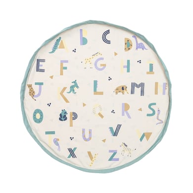 play&go® Spielmatte 2-in-1 Animal alphabet ⌀ 140 cm von play & go