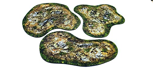 2D-Gelände - Grobes Gelände für Warmachine & Hordes, Age of Sigmar, SOIAF, Warhammer 40k, Star Wars Legion und andere Miniaturspiele und RPG von PLAYMATS