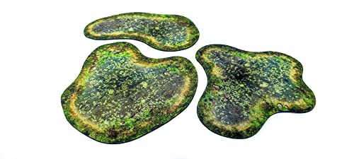 2D-Gelände - Sumpf für Warmachine & Hordes, Age of Sigmar, SOIAF, Warhammer 40k und andere Miniaturspiele und RPG von PLAYMATS