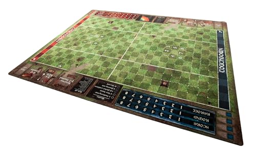 playmats.eu BB070 Blood Bowl Gummimatte für Kampfspiele, 90x70 cm / 35.5"x27.5" von playmats.eu