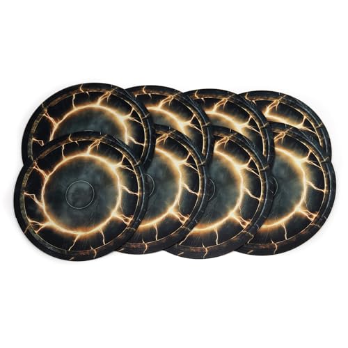 playmats.eu Gummi missionmarker kompatibel mit Age of Sigmar 4e - Light Circle von PLAYMATS