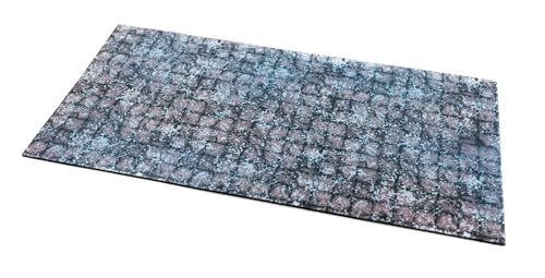 Gummizonen für Warhammer 40K - Verschneiter Bürgersteig - 5 Stück Gummizonen für Warhammer 40K - Verschneiter Bürgersteig - 5 Stück von playmats.eu