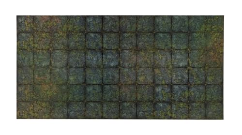 Gummizonen für Warhammer 40 30,5 x 15 cm - 5 Stück, Unterwasser-Platz von PLAYMATS