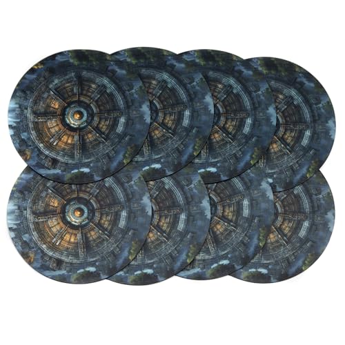 playmats.eu Gummi missionmarker für Age of Sigmar 4e - Mystic Sanctuary von PLAYMATS