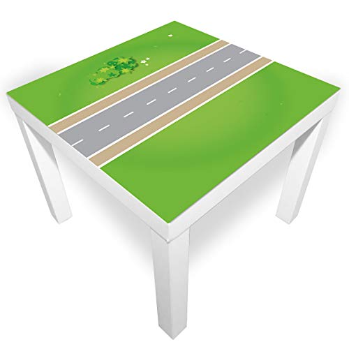 playmatt Spielmatte - Gerade | rutschfest | 55x55cm | waschbar von playmatt - Quadratische Spielwelten
