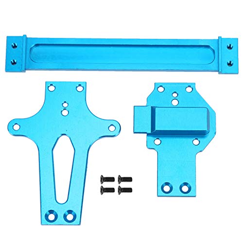 1 12 Skala RC Radio Tray Ersatzteile für WLToys 124019 Aluminiumlegierung, einfache Installation, stabile Struktur, bequemer Ersatz, erhältlich in lila (Blau) von plplaaoo