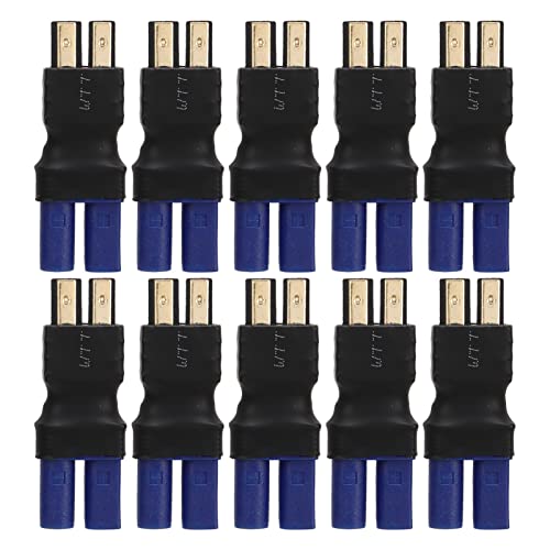 10pcs EC5 bis für Traxxas Adapter Gummi Kunststoffkupfer genaues Licht EC5 bis männlicher Adapter für RC -Autoflugzeugboot 10pcs EC5 bis für Traxxas Adapter Gummi Kunststoffkupfer genaues Licht EC5 bis männlicher Adapter für RC -Autoflugzeugboot von plplaaoo