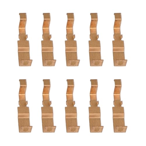10pcs Eisen -Pick -up -Schuh -Set -Ersatz für HO Slot Cars 440 440x2 Langlebige Glatte Leistung Easy Installation Racing -Enthusiasten von plplaaoo