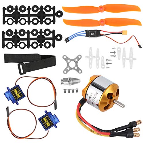 2212 1400KV Motor + 8060 Propeller + 9g Servo + 30a ESC RC Helicopter Fixed Wing Set Lightweight, Kompatibel mit Li Ionen-Batterien, erweitert 2212 1400KV Motor + 8060 Propeller + 9g Servo + 30a ESC RC Helicopter Fixed Wing Set Lightweight, Kompatibel mit Li Ionen-Batterien, erweitert von plplaaoo