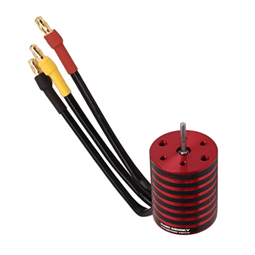 2430 bürstenloser Motor großer Torsion Fast Wärme Ableitungen wasserdichtes RC -Auto -Motor für Traxxas 1/16 1/18 RC -Auto (5800KV) von plplaaoo