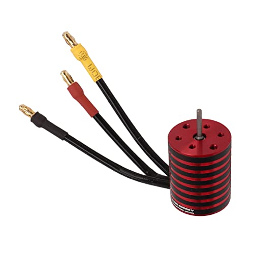 2430 bürstenloser Motor großer Torsion Fast Wärme Ableitungen wasserdichtes RC -Auto -Motor für Traxxas 1/16 1/18 RC -Auto (6300KV) von plplaaoo