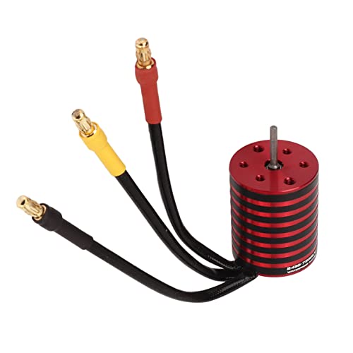 2430 bürstenloser Motor großer Torsion Fast Wärme Ableitungen wasserdichtes RC -Auto -Motor für Traxxas 1/16 1/18 RC -Auto (7200KV) von plplaaoo
