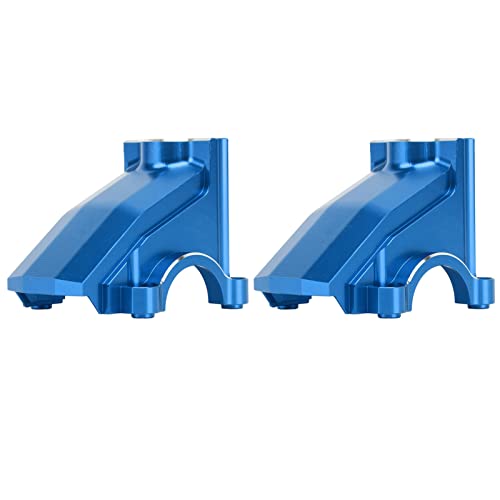 2pcs RC Carbox Getriebe Ersatz für Traxxas 1/5 RC -Auto Aluminiumlegierung vorne hinten universell Differentialabdeckung (Blau) von plplaaoo