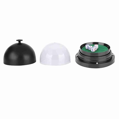 Automatische Würfel-Tasse, Elektrischer Schüttelbecher-Set für KTV Pub Bar Party Games mit eingebauter grüner Schwammbasis und transparenter Hülle Automatische Würfel-Tasse, Elektrischer Schüttelbecher-Set für KTV Pub Bar Party Games mit eingebauter grüner Schwammbasis und transparenter Hülle von plplaaoo