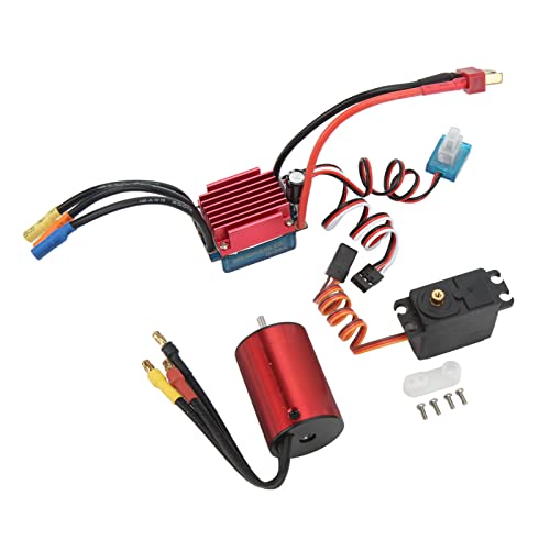Bürstenlose Motor- und ESC-Kombination 2,2 kg 4500KV 35A eingestellt für 1 14 1 1 16 RC -Auto mit Kupferspulen und guter Wärmeableitung -Funktionen Bürstenlose Motor- und ESC-Kombination 2,2 kg 4500KV 35A eingestellt für 1 14 1 1 16 RC -Auto mit Kupferspulen und guter Wärmeableitung -Funktionen von plplaaoo