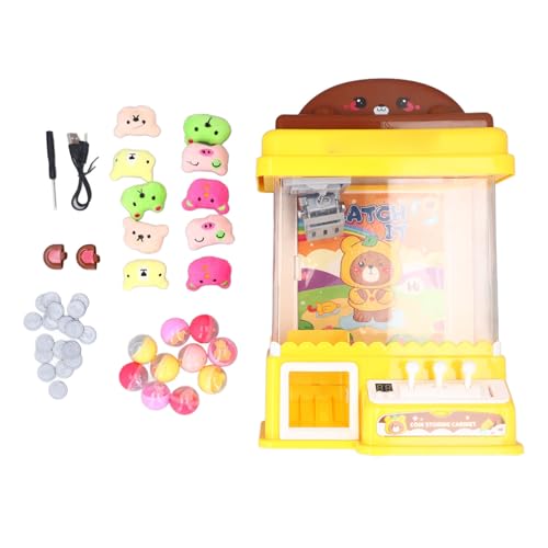 Claw Game Machine Mini Toy Grabber Machine USB Powered Fun Claw Crane Game für Kinderpartys Home Entertainment Langable Plastikmaterial enthält Puppenkapsel Spielzeug Spieldollar Claw Game Machine Mini Toy Grabber Machine USB Powered Fun Claw Crane Game für Kinderpartys Home Entertainment Langable Plastikmaterial enthält Puppenkapsel Spielzeug Spieldollar von plplaaoo