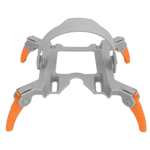 Drohnenfahrwerkspinnen Formklapper Silikongurte Anti -Shedding -Schleusen Höhenverlängerung Bein für Mini 4 Pro Cool Design Safe Schutz tragbares ABS -Material 37g (Orange) von plplaaoo