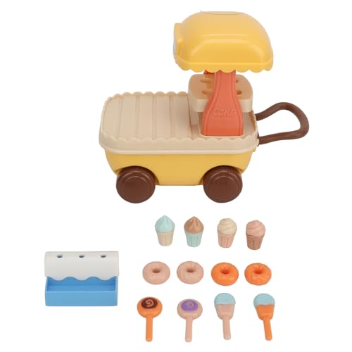 Eiswagen-Spielzeug, Mini-Rollwagen aus Kunststoff, Rollendes Rollenspiel, Süßigkeitenwagen, pädagogisches, sicheres und unterhaltsames Simulationsmodell für Kinder, Geburtstags, Eiswagen-Spielzeug, Mini-Rollwagen aus Kunststoff, Rollendes Rollenspiel, Süßigkeitenwagen, pädagogisches, sicheres und unterhaltsames Simulationsmodell für Kinder, Geburtstags, von plplaaoo