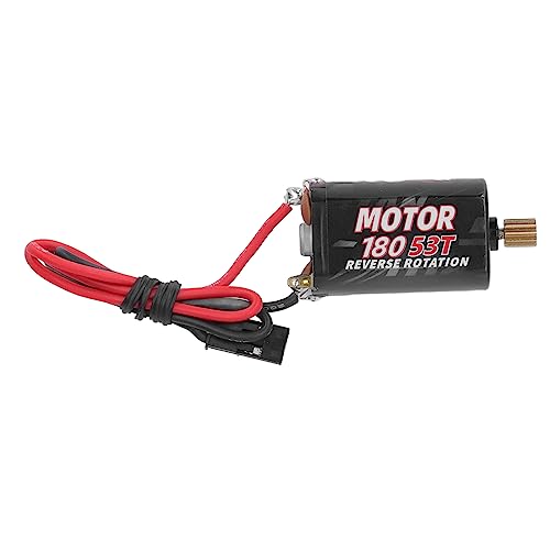 Gebürstet 53T Motor 180 gebürstet großer Drehmomentmotor für Traxxas TRX4M 1/18 Kletternwagen Schwarz Gebürstet 53T Motor 180 gebürstet großer Drehmomentmotor für Traxxas TRX4M 1/18 Kletternwagen Schwarz von plplaaoo