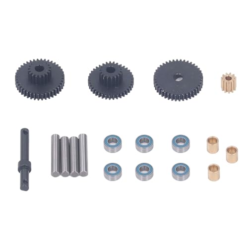 Hochleistungsstahl RC -Autogetriebe -Ausrüstung Eingerichteter Upgrade -Kit für TRAXXAS TRX4M 1/18 Scale Off Strasse Crawler Track Schwarz Hochleistungsstahl RC -Autogetriebe -Ausrüstung Eingerichteter Upgrade -Kit für TRAXXAS TRX4M 1/18 Scale Off Strasse Crawler Track Schwarz von plplaaoo
