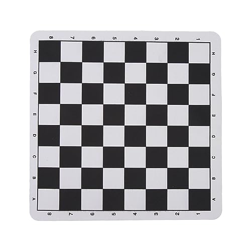 Pu Leder -Schachbrett 24x23.6 cm Tränenwiderstand waschbarer tragbares internationales Schachmaustadium Pu Leder -Schachbrett 24x23.6 cm Tränenwiderstand waschbarer tragbares internationales Schachmaustadium von plplaaoo