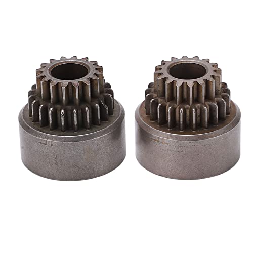 RC Kupplung Glocke 2 stücke Stahl Doppel Getriebe Upgrade Teile für HSP 94122 94166 1:10 RC Auto Ersatz Komponenten von plplaaoo