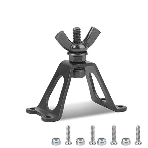 RC Metall Reserveradhalter, 1/10 Simulation Hinterer Reserveradhalter DIY RC Auto Zubehör Passend für RC Crawler Auto Axial SCX10 D90, Reserveradhalterung für Modellautos RC Crawler Car Modelle von plplaaoo