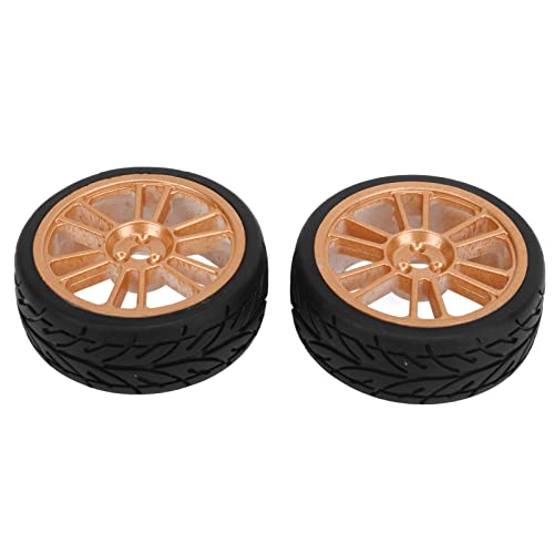 plplaaoo 2pcs RC -Auto Reifen Rad Felgen Nylonöl injiziert Gummireifenersatz für ZD Racing 1/16 S16 EX16 RC CAR UPARDE -Teile von plplaaoo