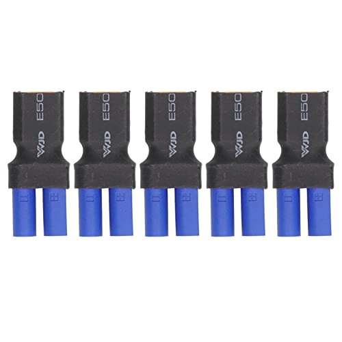 plplaaoo 5pcs EC5 bis XT60 Adapter Gummi Plastikkupfer Sturdes genaue Sicherheit EC5 bis männlicher Adapter für RC -Autoflugzeugboot plplaaoo 5pcs EC5 bis XT60 Adapter Gummi Plastikkupfer Sturdes genaue Sicherheit EC5 bis männlicher Adapter für RC -Autoflugzeugboot von plplaaoo