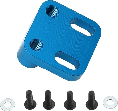 plplaaoo Aluminiumlegierung Lenkerausrüstungs -Upgrade -Teile Servo -Halterung für M05 M05 1/10 Fernbedienungsauto Langlebige stabile Leistung Blau 16mm plplaaoo Aluminiumlegierung Lenkerausrüstungs -Upgrade -Teile Servo -Halterung für M05 M05 1/10 Fernbedienungsauto Langlebige stabile Leistung Blau 16mm von plplaaoo