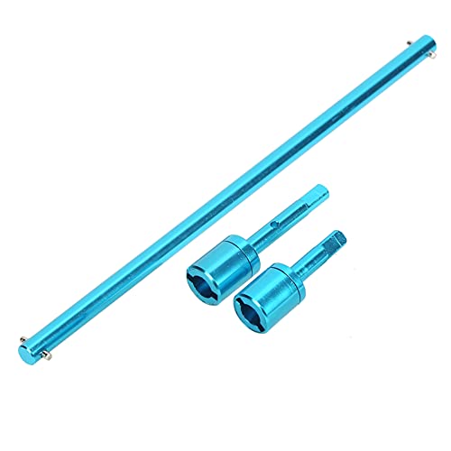plplaaoo Aluminiumlegierungspropeller -Gelenk und Welle Set Hochleistungs -Upgrade -Modifikation für TT01 RC -Auto Blau 25G 166 mm 46x12mm 35x12mm von plplaaoo