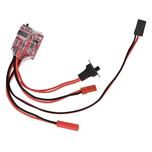 plplaaoo Gebürstete ESC 320A Electronic Speed ​​Controller mit Bremsfunktion Stabiler Leistung hoch für RC -Auto und Boot von plplaaoo