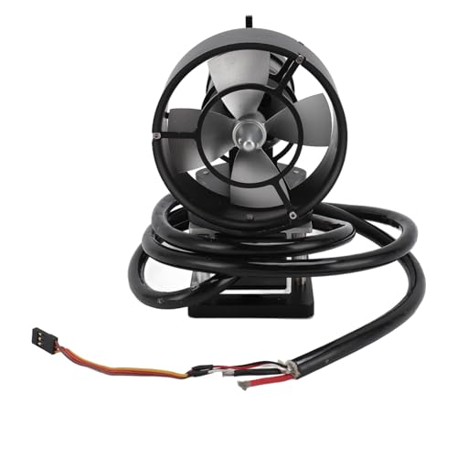 plplaaoo Kyo 12et Unterwassermesser bürstenloser Motor 11 kg Schub 4 Blatt Aluminiumlegierung im Controller -U -Boot -Propeller 12 25,2 V für Rov Fishing Boat Rescue Boat eingebaut (CCW) von plplaaoo