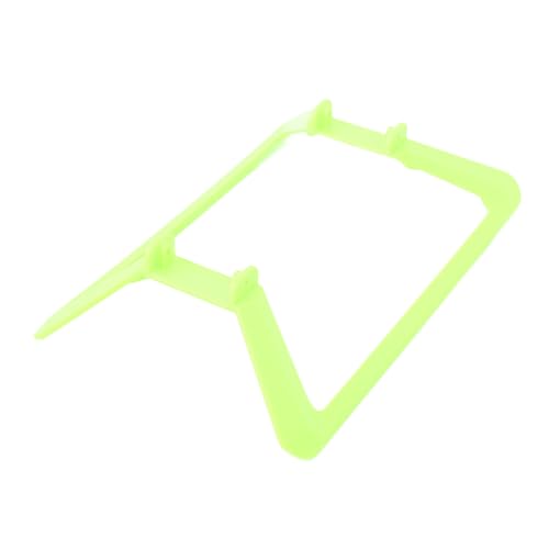 plplaaoo Landegestell für ferngesteuerte Hubschrauber, Kunststoff-Landegestell für FW450 V3 RC-Hubschrauber, langlebig, stabil, Ersatzteil (Fluoreszierendes Grün) von plplaaoo