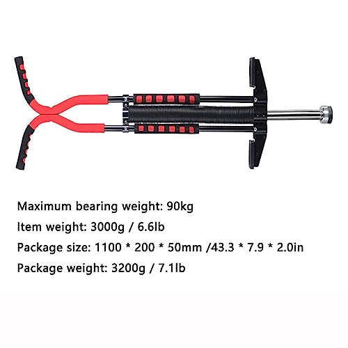 plplaaoo Pogo Stick Kinder Erwachsene Erwachsene im Freien Sprungstelzen Körperbau Jumping Schuhe Sport Sport Sport Treiben Anfänger blau weiß schwarz rotes schwarz schwarz schwarz 3000g (Rot) von plplaaoo