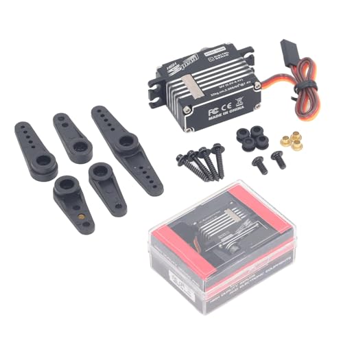 plplaaoo RC Drohne Servo Motor Metal Getriebe Hochgeschwindigkeit digitaler Servo Motor Niedriggeräusch für Hubschrauber Tail Roboter Auto Drohnenboot plplaaoo RC Drohne Servo Motor Metal Getriebe Hochgeschwindigkeit digitaler Servo Motor Niedriggeräusch für Hubschrauber Tail Roboter Auto Drohnenboot von plplaaoo