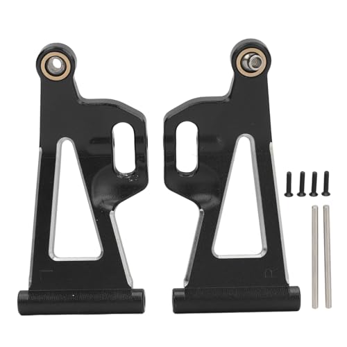 plplaaoo RC Front Unterschwung Arm Aluminium Legierungshängung Arm Kit Hochzeit langlebiges Upgrade für MJX 1/14 14210 14209 RC -Autos (Schwarz) von plplaaoo