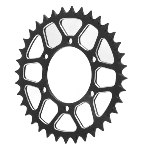 plplaaoo RC Heckradkettenrad 36T Aluminiumlegierung Hub -Kettenradkette Ersatz für LOSI 1/4 Promoto MX Elektrisches Motorrad Leichter Leichter, Leichter Stromtransfer Verbesserung der (Schwarz) von plplaaoo