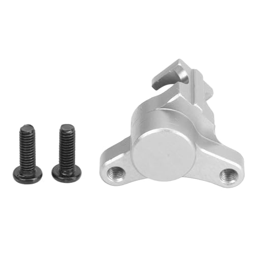 plplaaoo RC-Hinterradbremssattel, professioneller Ersatz-Hinterradbremssattel aus Aluminiumlegierung für LOSI Promoto MX 1/4 Elektromotorrad (Silber) von plplaaoo