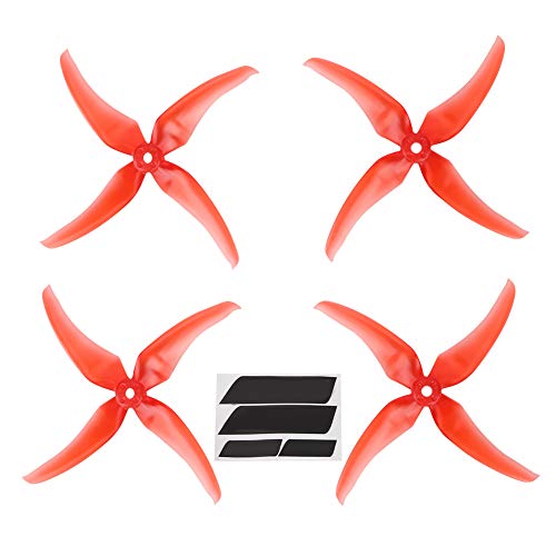 plplaaoo RC -Propeller CW CCW 5 Zoll Mitteldurchmesser 4 Klingen mit hoher Steifheit dauern von plplaaoo