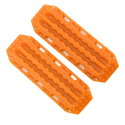 plplaaoo RC Sand Leiter 2pcs RC Plastikwiederherstellungsrampen mit 1 24 1 18 RC -Auto Orange Superior Handwerksmantel -Upgrade -Teile kompatibel (Orange) von plplaaoo