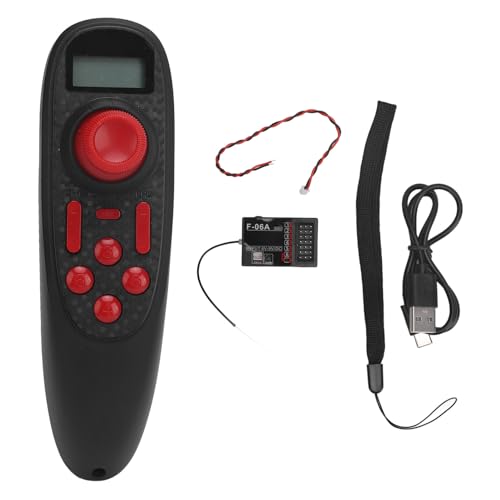 plplaaoo RC -Senderempfänger 2.4g 6 Kanäle Dual Motor Fixed Drehzahl für wasserdichte der wasserdichte für RC -Bootsunterwasserpropeller Modell Boote Tanks Rasenmäher Rasenmäher von plplaaoo